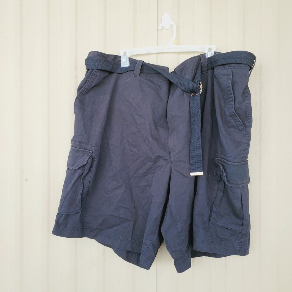 True Nation Black Cargo Shorts Size 56